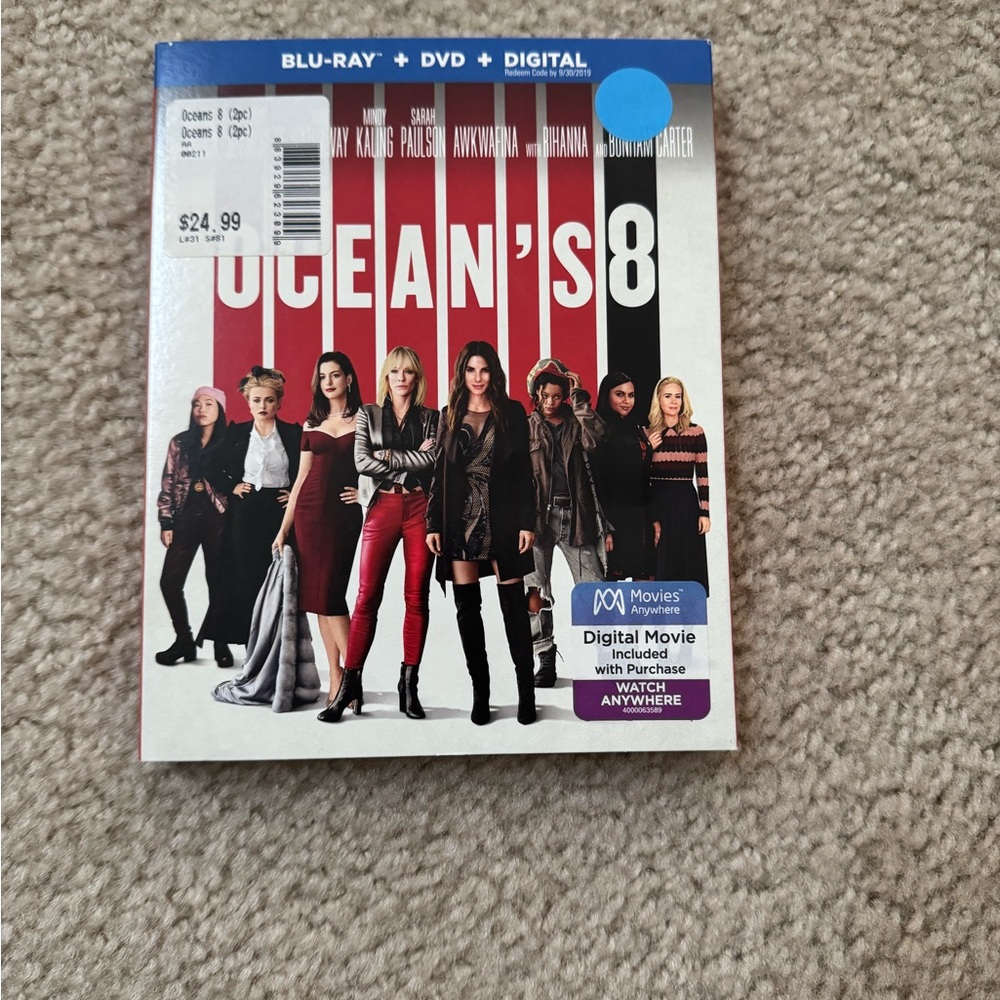 Ocean's 8 Blu-ray + DVD + Digital